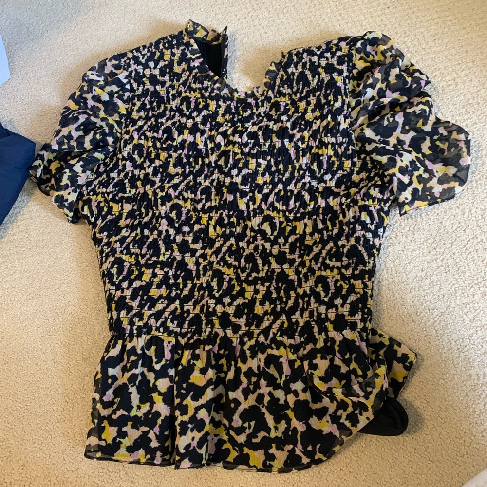 Women's Multicolor Patterned Top